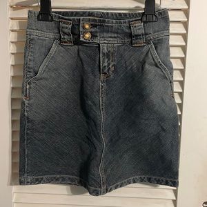 Gap denim skirt